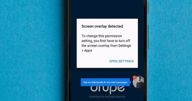 لو بستخدم أندرويد مارشميلو.. طريقة حل مشكلة Screen Overlay Detected
