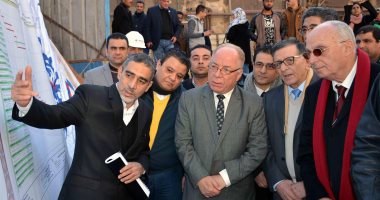 وزير الثقافة يضع حجر أساس مسرح مصر ويصفه بالصرح الفنى الكبير