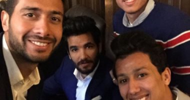 شاهد رباعى الأهلى فى عقد قران مؤمن زكريا 