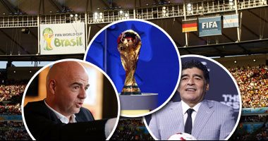 لماذا قرر "فيفا" زيادة منتخبات كأس العالم إلى 48 بدلاً من 32.. إنفانتينو: القرار يسهم فى تطوير كرة القدم.. الاتحاد الدولى يجنى أرباحاً خيالية من تنفيذ الفكرة.. والزيادة ليست الأولى من نوعها بالمونديال