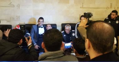 بالصور.. الجوكر ورمضان والشيخ فى عقد قران مؤمن زكريا