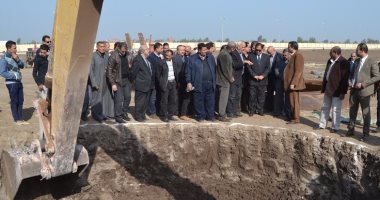 محافظ الغربية يتفقد المنطقة اللوجستية بسبرباى على مساحة 83 فدان