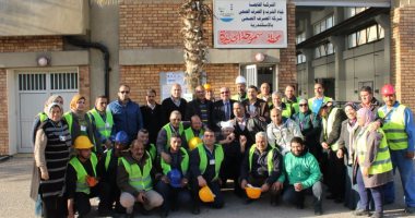 محطة سموحة الجديدة للصرف الصحى تحصل على شهادة دولية 