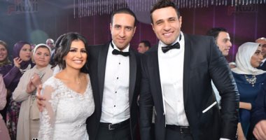 هؤلاء النجوم شكرهم محمد نور بعد زفاف شقيقه