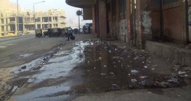 أهالى ساقية مكى يشكون تسرب مياه الصرف من محطة المترو