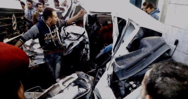 ارتفاع حصيلة حادث تصادم طريق أسوان الزراعى لـ10 متوفيين ومصابين