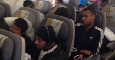 طائرة المنتخب العسكرى تغادر القاهرة متوجهة لعمان 