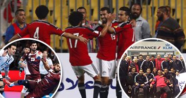 "جُمعة" المنتخبات الوطنية.. بعثة الفراعنة تطير إلى  الجابون فى مهمة استعادة "العرش" الأفريقى.. أبناء محمد عمر فى مهمة عسكرية عالمية بعمان.. وزملاء الأحمر يقهرون "المُجنّسين" القطريين فى مونديال اليد