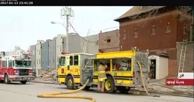 حريق فى منزل الجالية الإيطالية داخل الولايات المتحدة