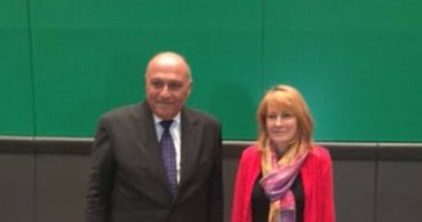 سامح شكرى من ألمانيا: قضية الإرهاب باتت تهدد جميع شعوب العالم
