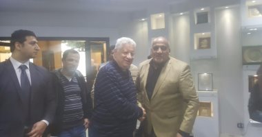 بالصور.. وصول مرتضى منصور لاتحاد الكرة لحضور انتخابات لجنة الأندية