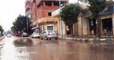 هطول أمطار غزيرة وتوقف حركة الصيد بكفر الشيخ
