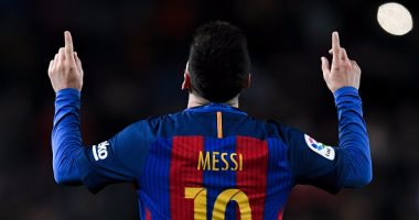 ميسي يضيف هدف برشلونة الثانى أمام لاس بالماس بالليجا