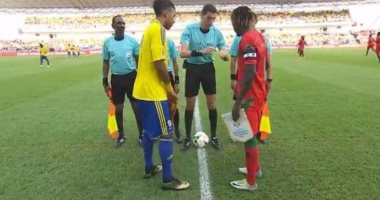 جهاد جريشة يتألق فى الشوط الأول لافتتاح أمم أفريقيا