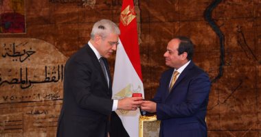 مركز دولى يمنح السيسي أعلى ميدالية تكريما لجهوده فى مكافحة الإرهاب