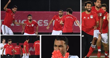 أول مران للمنتخب فى الجابون