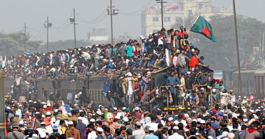 بالصور.. آلاف المسلمين يغادرون تجمع بيشاوا الدينى فى بنجلاديش