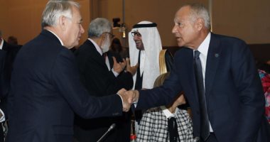 أبو الغيط فى مؤتمر باريس: ننشد بقيام دولة فلسطينية مستقلة على حدود 67