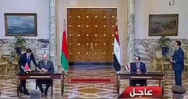 مصر وبيلاروسيا يوقعان اتفاقية تعاون فى المجال البيئى والزراعى