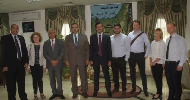 وفد دبلوماسى من الدول الاسكندنافيه يزور جنوب سيناء ويتجول بمناطق سياحية