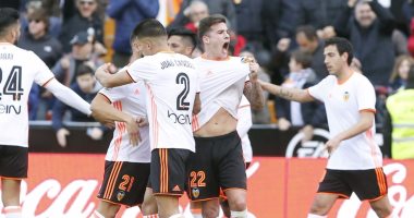 زازا يحرز هدف التقدم مبكرا لفالنسيا فى شباك ريال مدريد بالليجا  