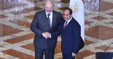 الرئيسان السيسى ولوكاشينكو يصلان لافتتاح منتدى الأعمال المصرى البيلاروسى