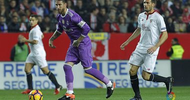 شاهد.. التعادل السلبى يحسم الشوط الأول من قمة ريال مدريد وأشبيلية