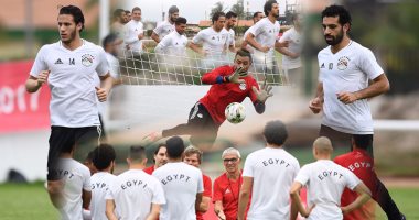 المنتخب يواصل تدريباته فى الجابون وسط روح معنوية عالية