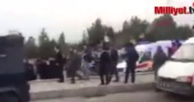 بالفيديو.. اللقطات الأولى لانفجار ديار بكر فى تركيا