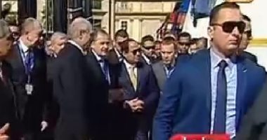السيسى ولوكاشينكو يفتتحان منتدى الأعمال المصرى البيلاروسى