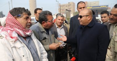 ​بالصور ..محافظ المنوفية يشهد توزيع كراتين " تحيا مصر " بمدينة قويسنا