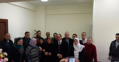 بالصور.. خالد عبد الجليل يبدأ عمله كمشرف على المركز القومى للسينما
