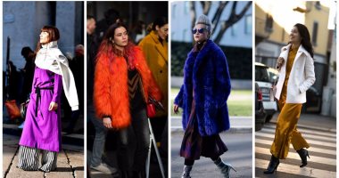 بالصور.. شاهد أجمل عروض الـStreet style على هامش اسبوع الموضة بميلانو