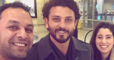 آيتن عامر لـ"الكابيتانو": "من أحلى الصدف فى العالم ويارب النصر للمنتخب"
