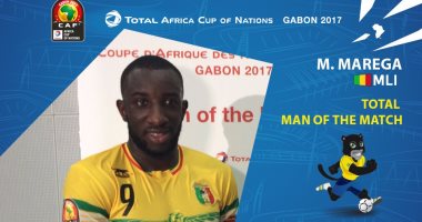 ماريجا نجم مالى أفضل لاعب فى مواجهة المنتخب الوطنى