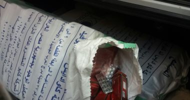 بالصور .. ضبط 45 ألف قرص تامول داخل سيارة فى كمين مرورى بالبحيرة