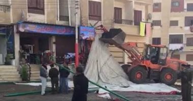إزالة التعديات و الإشغالات بشوارع كفر الشيخ