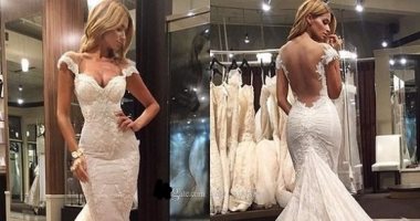 بالصور.. لو هتفصلى فستان فرحك 7 موديلات backless اختارى منها