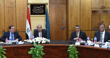 بالصور.. تفاصيل اجتماع رئيس الوزراء بوزير البترول لبحث خطة الوزارة
