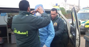 نقل حاله درن صدرى شديد الخطورة لمستشفى الصدر بكفر الشيخ