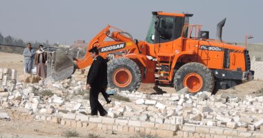 تنفيذ قرارات إزالة لـ36 مبنى على أراض ملك الدولة بمطروح