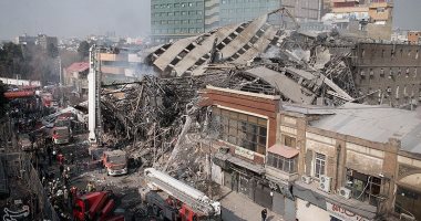 إصابة 75 على الأقل فى انهيار مبنى مكون من 15 طابقا فى طهران