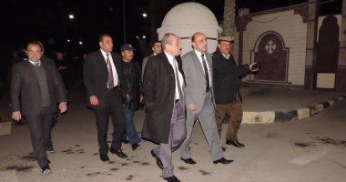 مدير أمن دمياط يطالب قوات تأمين الكنائس باليقظة أثناء احتفالات عيد الغطاس