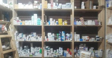 بالصور.. ضبط مخزن أدوية غير مرخص بالدقهلية به كميات من الأدوية