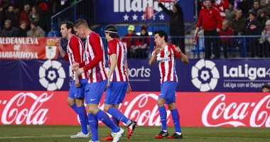 جودين يحرز هدف تعادل أتلتيكو مدريد أمام برشلونة بقمة الليجا