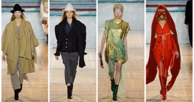 تقاليع الموضة عرض مستمر.. بالصور أسوأ ما ظهر على منصة عرض أزياء "Vivienne Westwood"