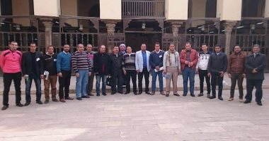 العاملون بـ"آثار المنيا" يحتفلون بعيد الأثريين الحادى عشر