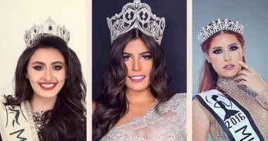ملكة جمال مصر ووصيفتيها يشاركن فى مؤتمر الشباب السنوى بالجونة