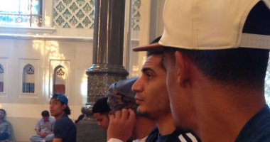 بالصور.. المنتخب العسكرى يؤدى صلاة الجمعة بمسجد السلطان قابوس الأكبر