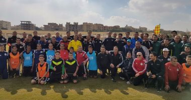 بالصور والفيديو.. تدريبات حكام النخبة بـ"الهدف"